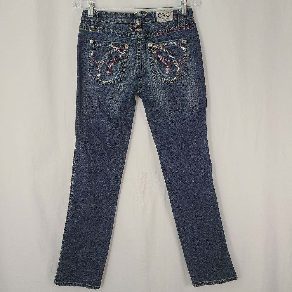 Coogie Straight Leg Blue Jeans Size 7/8